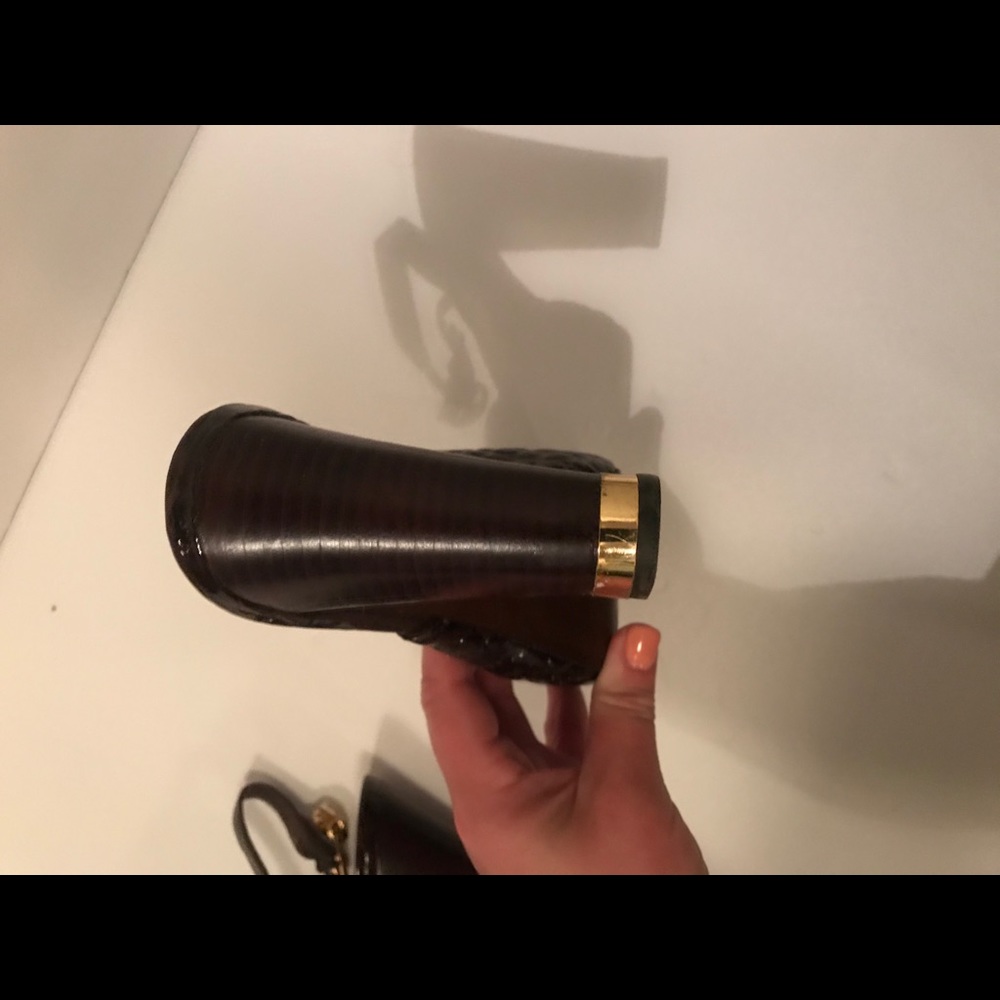 Tory Burch Python Style Sling Back Pump - Picture 10 of 12